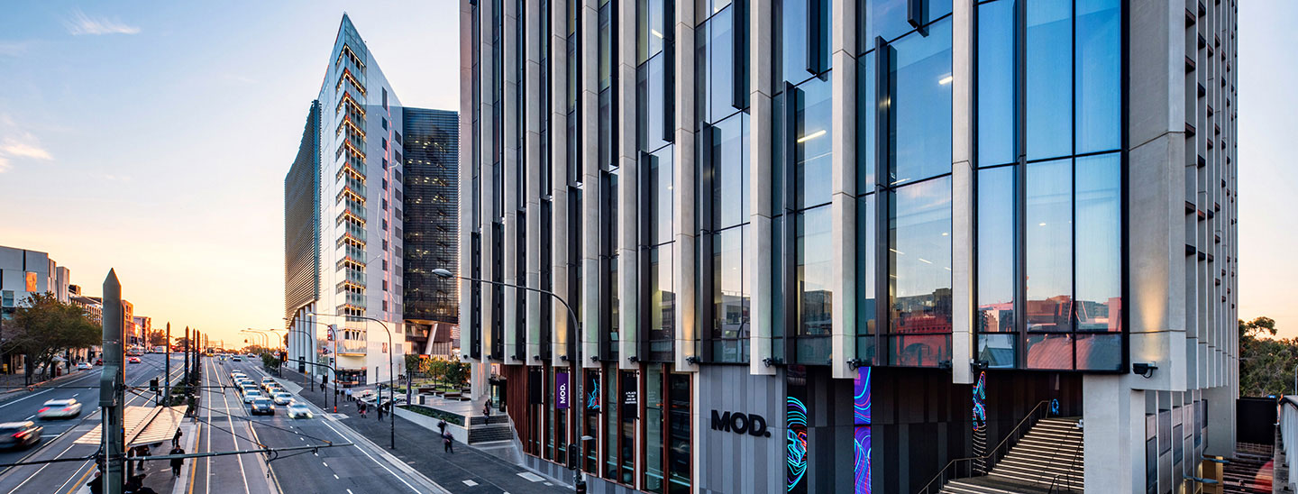 Adelaide university north terrace