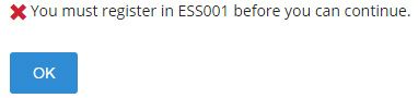 Registration Error