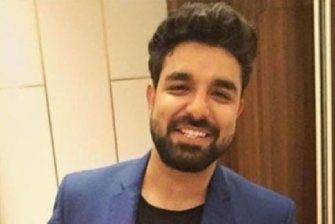 Student with Smiling Face